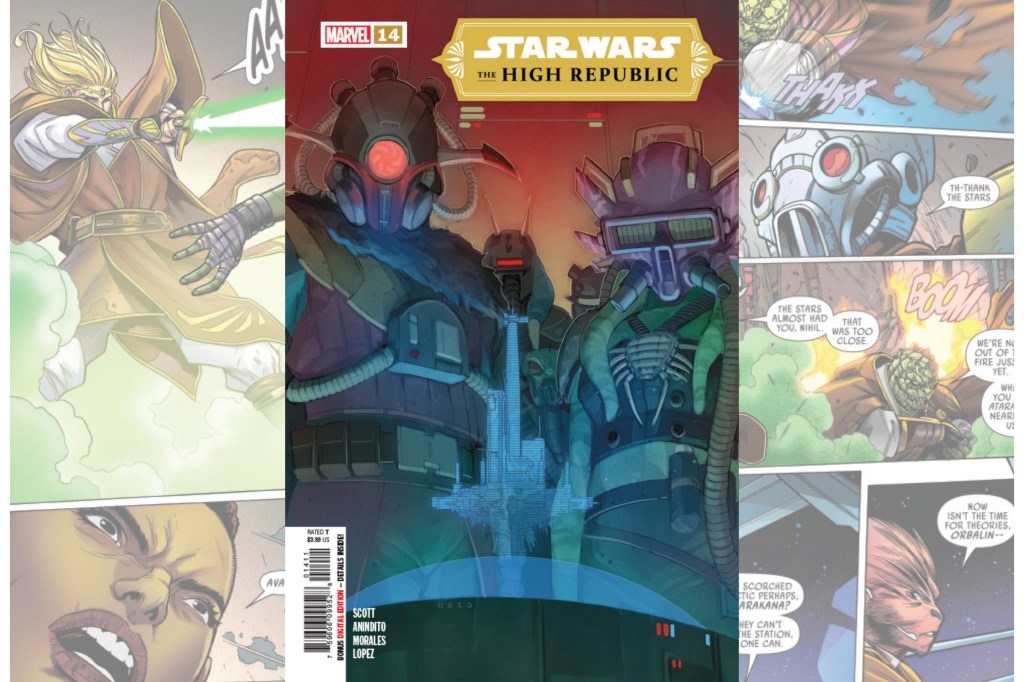 Avar Kriss se prepara para destruir a su enemigo en el avance de Star Wars The High Republic&nbsp;#14