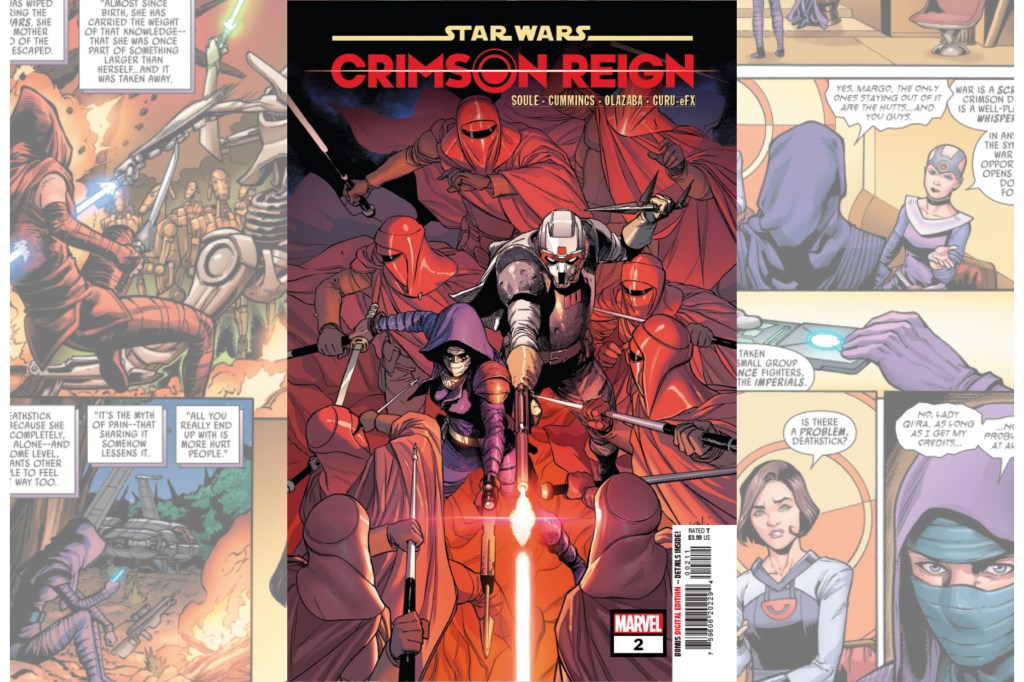 Qi´ra y un nuevo complot contra en Emperador en el adelanto de Star Wars Crimson Reign&nbsp;#2