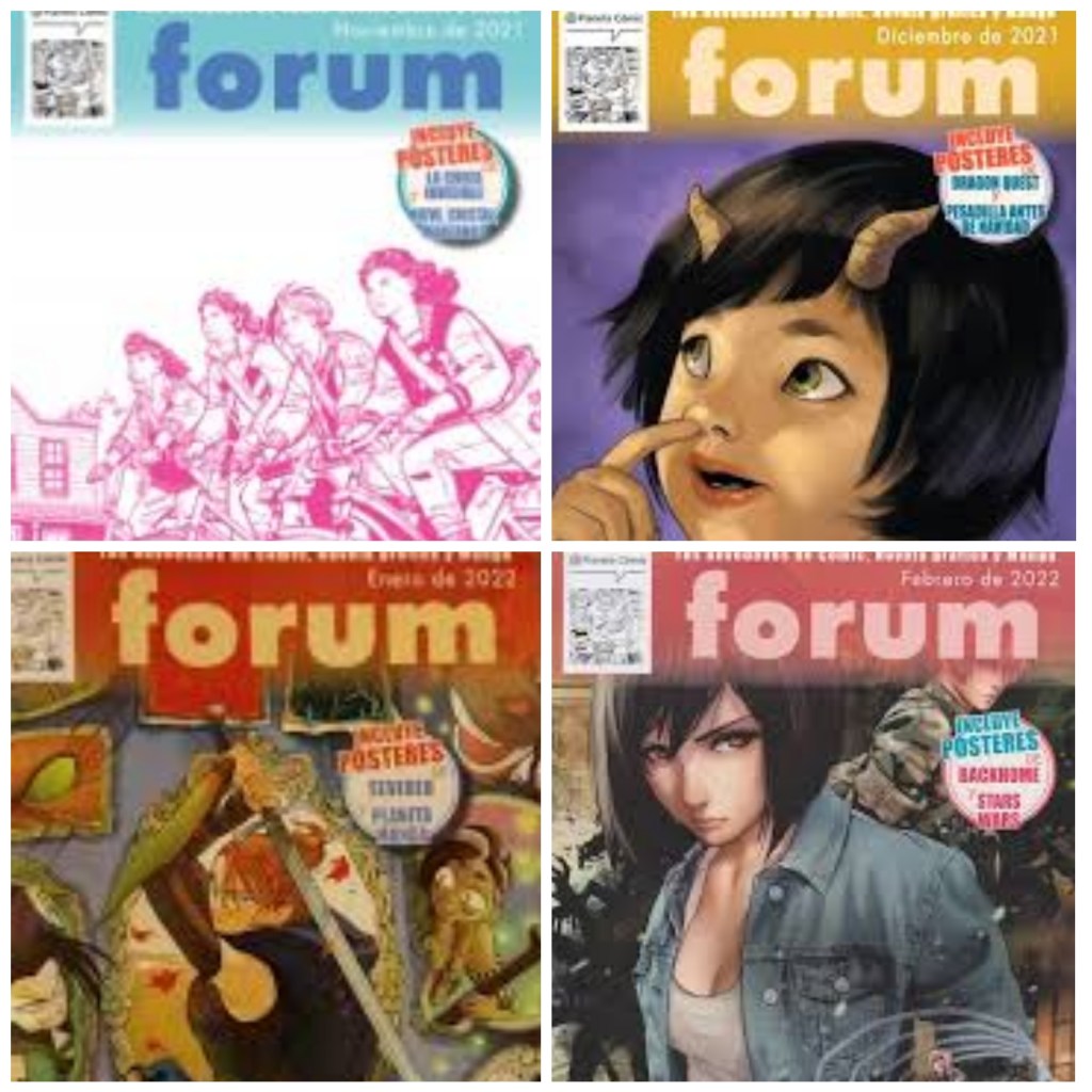 Reseña de la revista Forum #4 al #7 y su contenido Star&nbsp;Wars