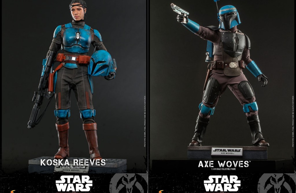 Las Nuevas Hot Toys de Koska Reeves y Axe Woves de The&nbsp;Mandalorian