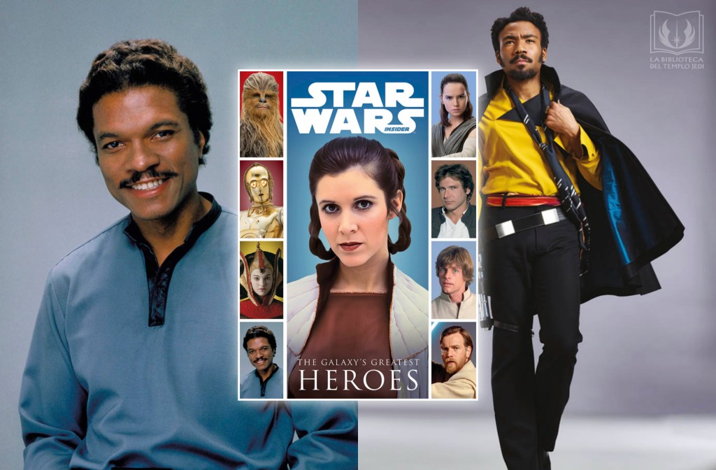 Billy Dee Williams y Donald Glover hablan sobre Lando en el próximo libro Los Mayores Héroes de la&nbsp;Galaxia