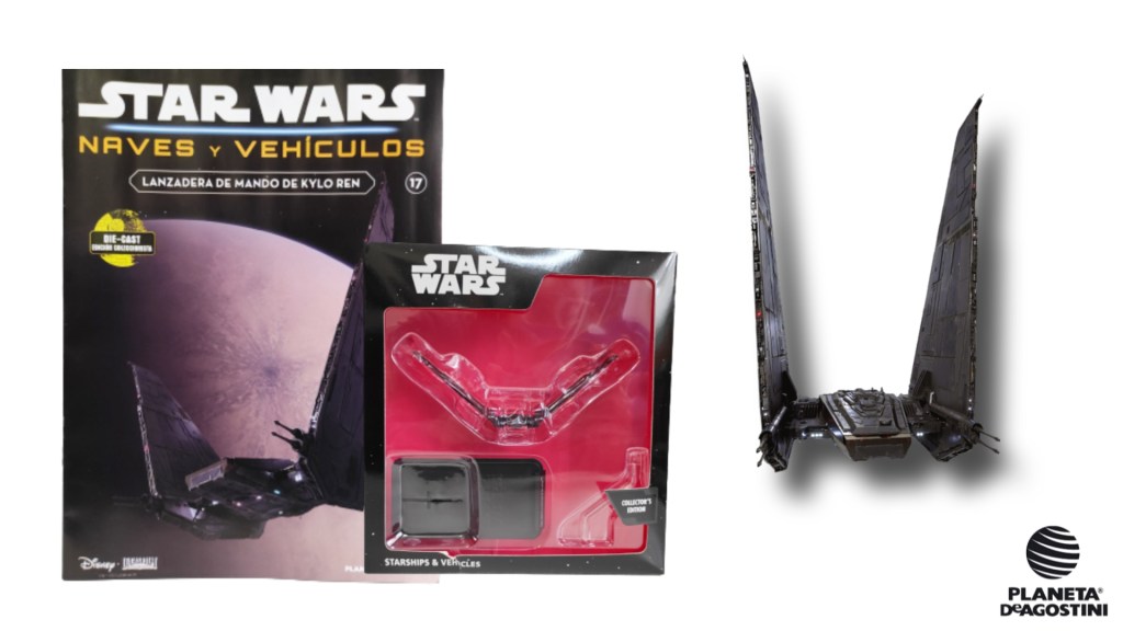 Coleccionable Star Wars Naves y Vehículos de Planeta DeAgostini #17: Lanzadera de Mando de Kylo&nbsp;Ren