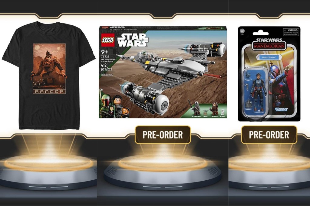 Trae a casa la Recompensa: Nuevas camisetas, figuras y mucho&nbsp;más