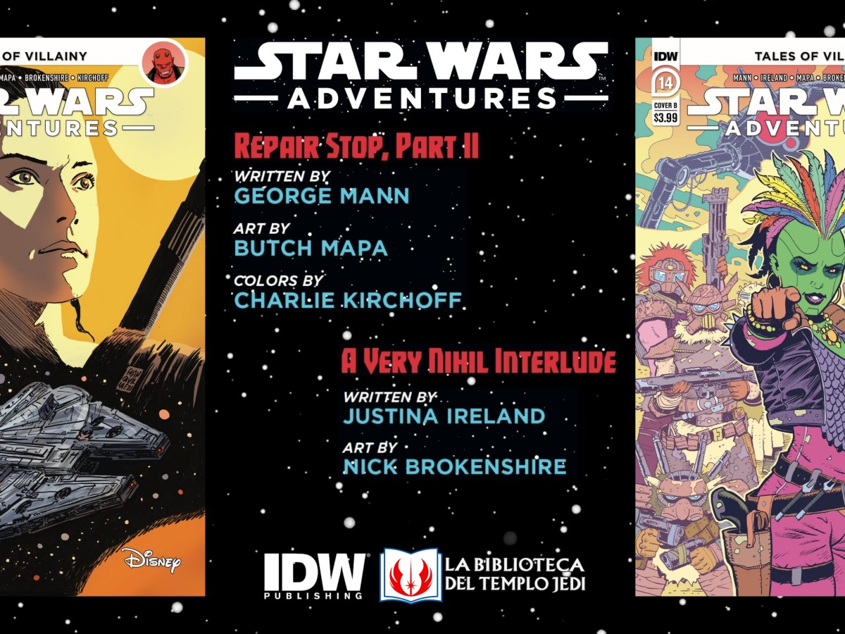 Reseña y curiosidades del cómic Star Wars Adventures&nbsp;#14