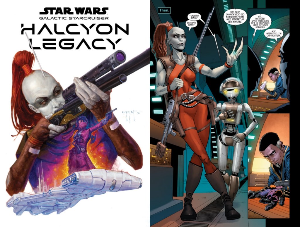 Avance del cómic Star Wars Halcyon Legacy&nbsp;#2