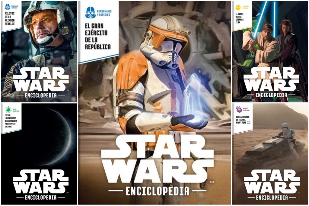 Próximas entregas del Coleccionable Enciclopedia Star Wars de Planeta&nbsp;DeAgostini