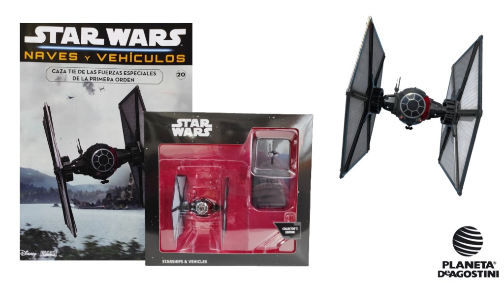 Coleccionable Star Wars Naves y Vehículos de Planeta DeAgostini #20: Caza TIE de la Primera&nbsp;Orden