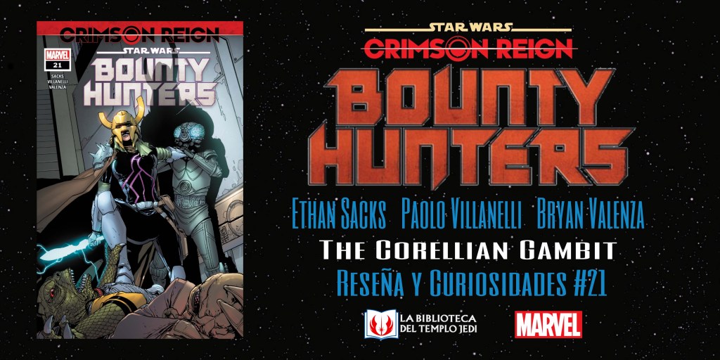 Reseña y curiosidades del cómic Bounty Hunters&nbsp;#21