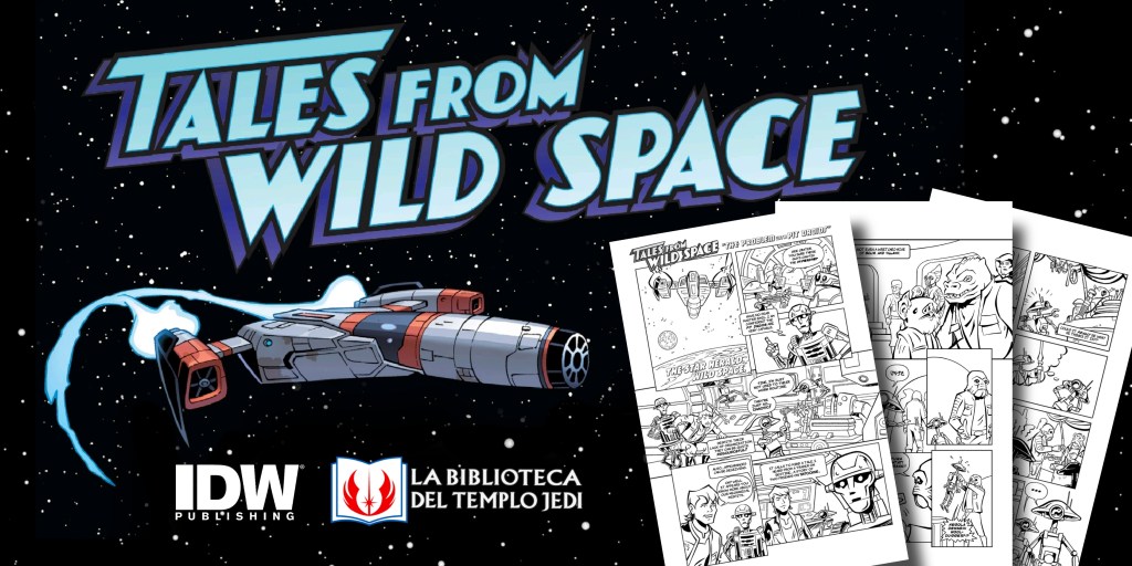 El cómic inédito de David Rabbitte para Star Wars&nbsp;Adventures