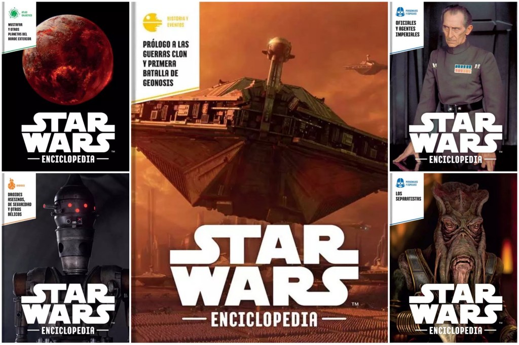 Próximas entregas del Coleccionable Enciclopedia Star Wars de Planeta&nbsp;DeAgostini