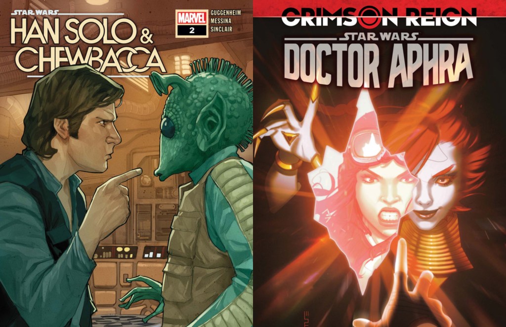 Conoce al padre de Han Solo y acompaña a Aphra y Sana en otro tiroteo en los próximos cómics de Star&nbsp;Wars