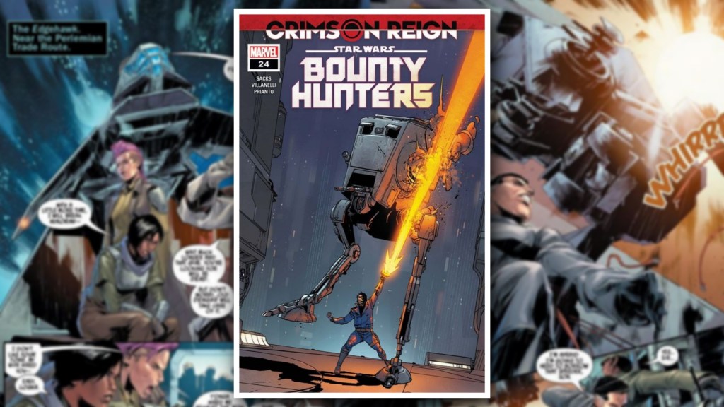 Amenaza mortal para Beilert en el avance del cómic Bounty Hunters&nbsp;#24
