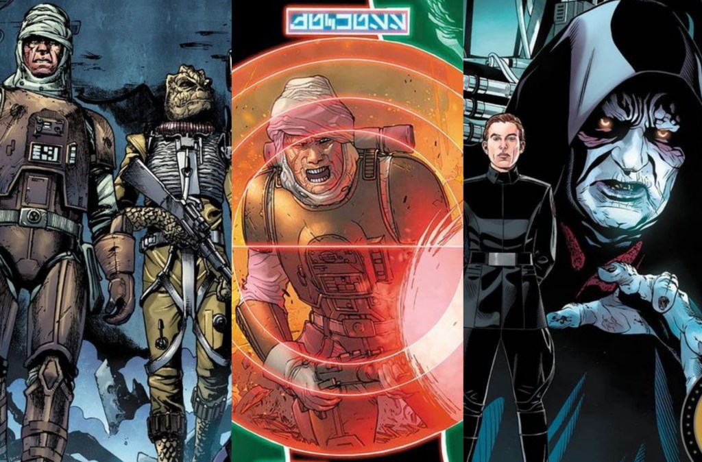 La jugada final de Dengar en el avance del cómic Star Wars Bounty Hunters&nbsp;#23