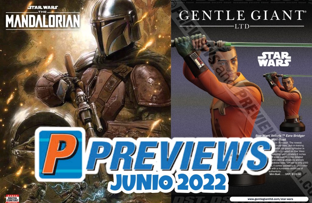 Novedades Star Wars del Catálogo Previews de Junio&nbsp;2022
