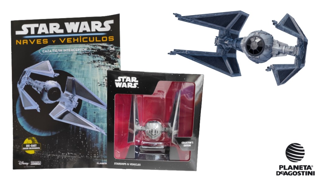 Coleccionable Star Wars Naves y Vehículos de Planeta DeAgostini #24: Caza TIE/IN&nbsp;Interceptor