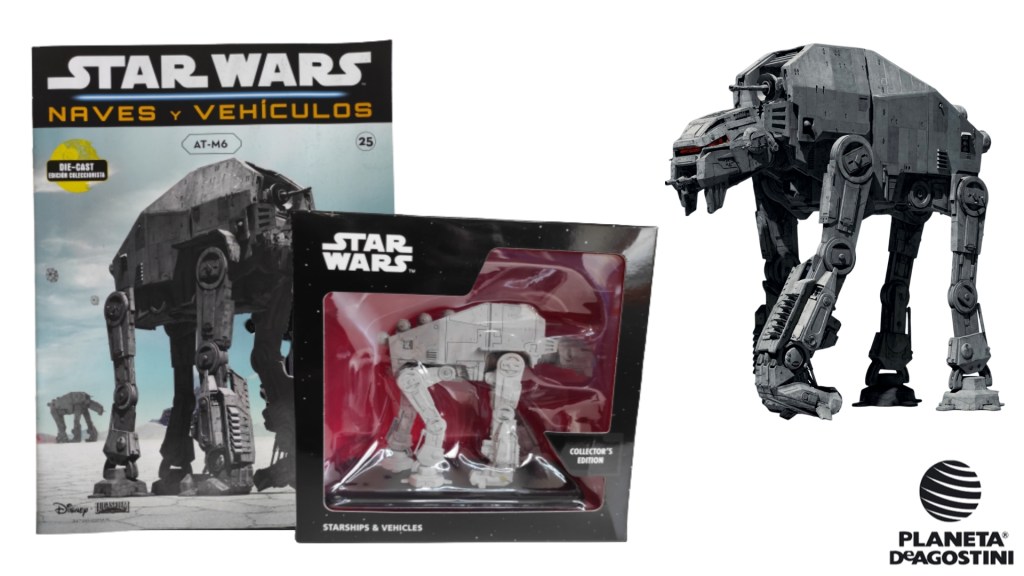 Coleccionable Star Wars Naves y Vehículos de Planeta DeAgostini #25:&nbsp;AT-M6