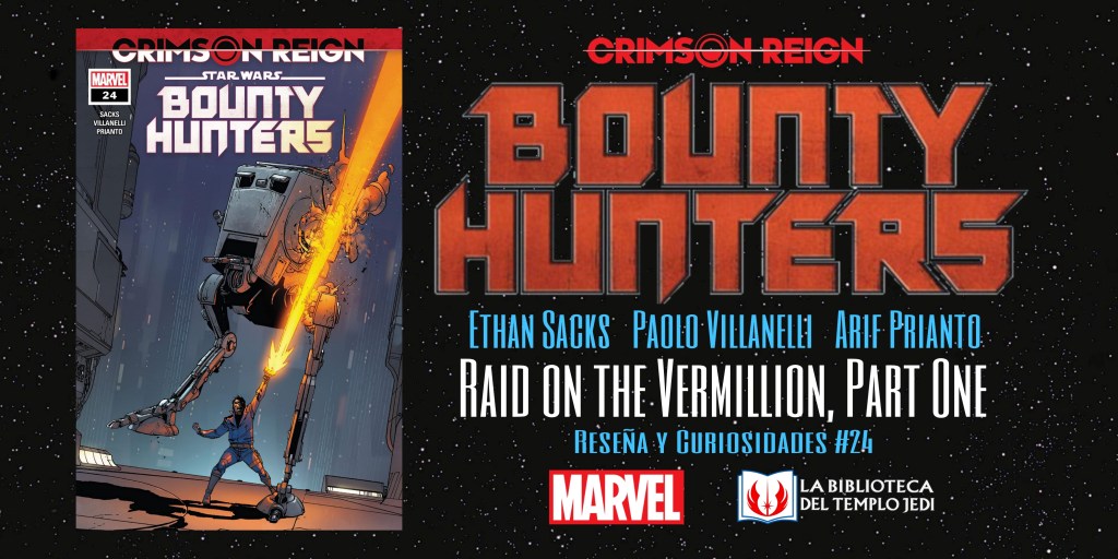 Reseña y curiosidades del cómic Bounty Hunters&nbsp;#24