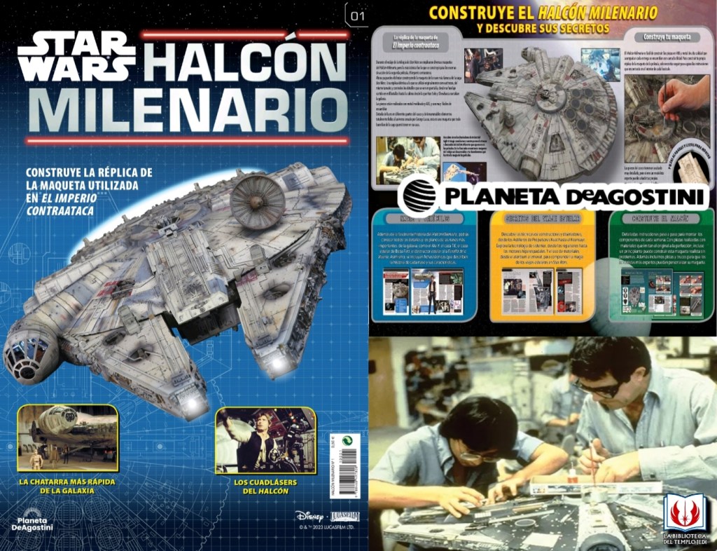 Avance del Coleccionable Star Wars Construye el Halcón Milenario #1 de Planeta&nbsp;DeAgostini