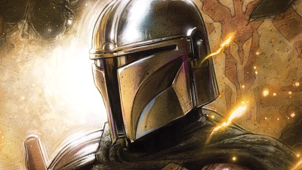 Mando protege a Grogu en el avance de The Mandalorian&nbsp;#2