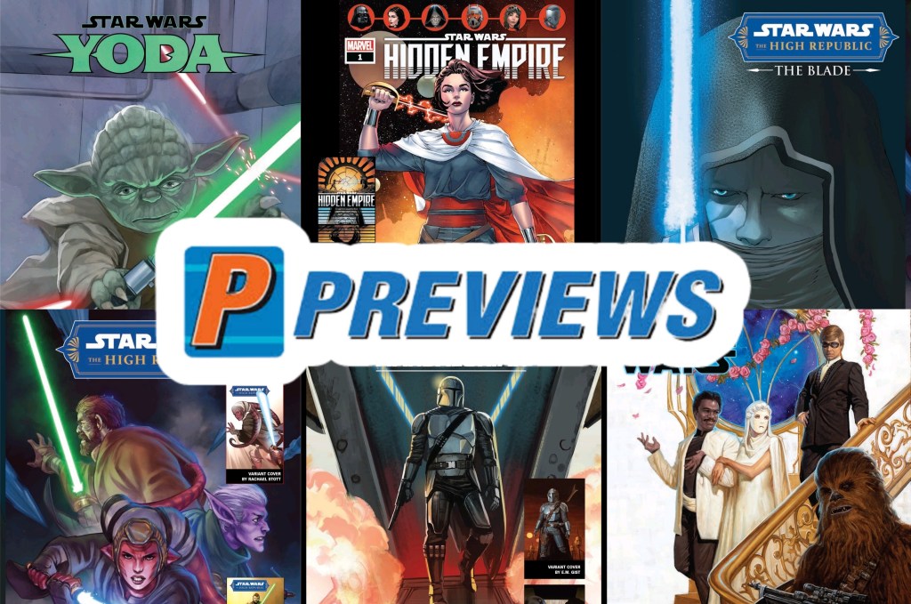 Novedades Star Wars del Catálogo Previews de Septiembre&nbsp;2022