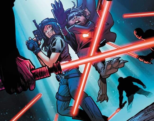 Aphra contra la Chispa Eterna en el avance de Doctora Aphra&nbsp;#24