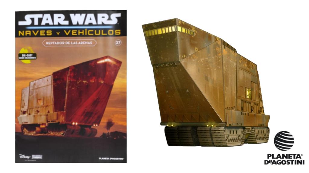 Coleccionable Star Wars Naves y Vehículos de Planeta DeAgostini #27: Reptador de las&nbsp;Arenas