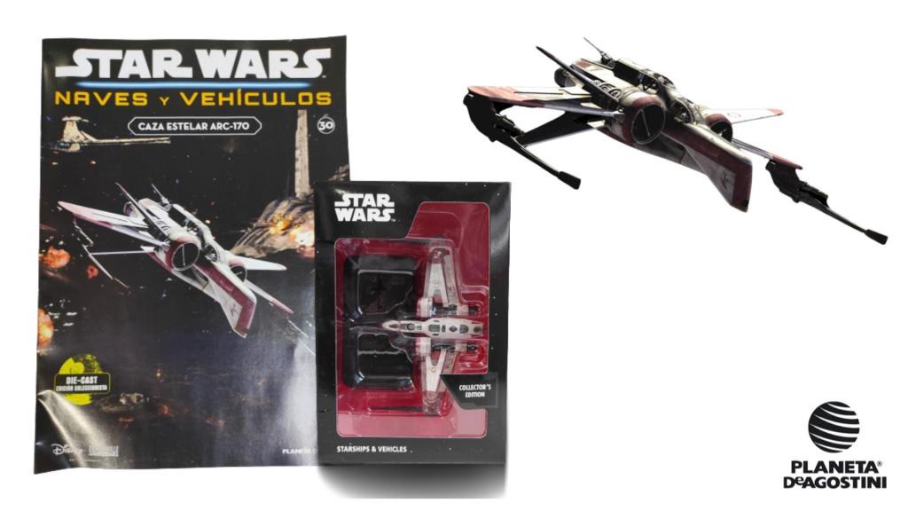 Coleccionable Star Wars Naves y Vehículos #30: Caza Estelar&nbsp;ARC-170