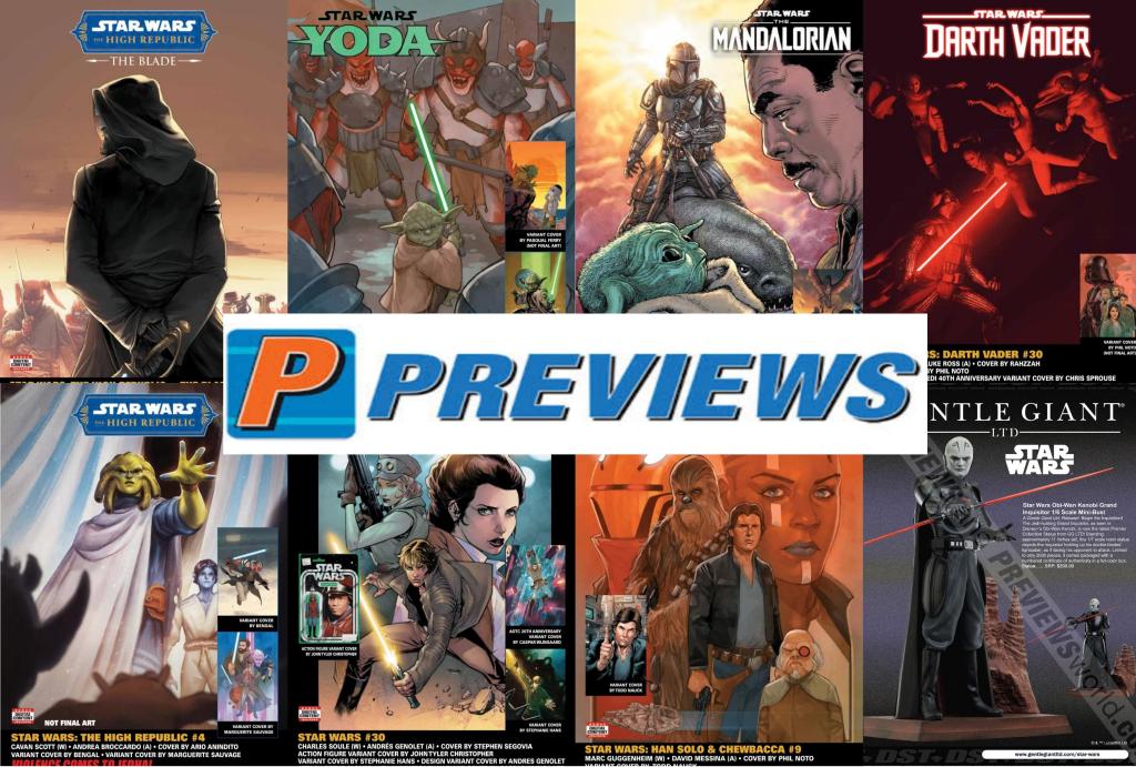 Novedades Star Wars del Catálogo Previews de Noviembre&nbsp;2022