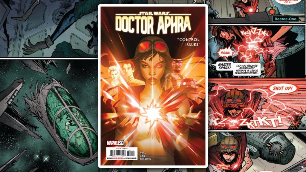 Lucha final contra la Chispa Eterna en el avance del cómic Doctora Aphra&nbsp;#27