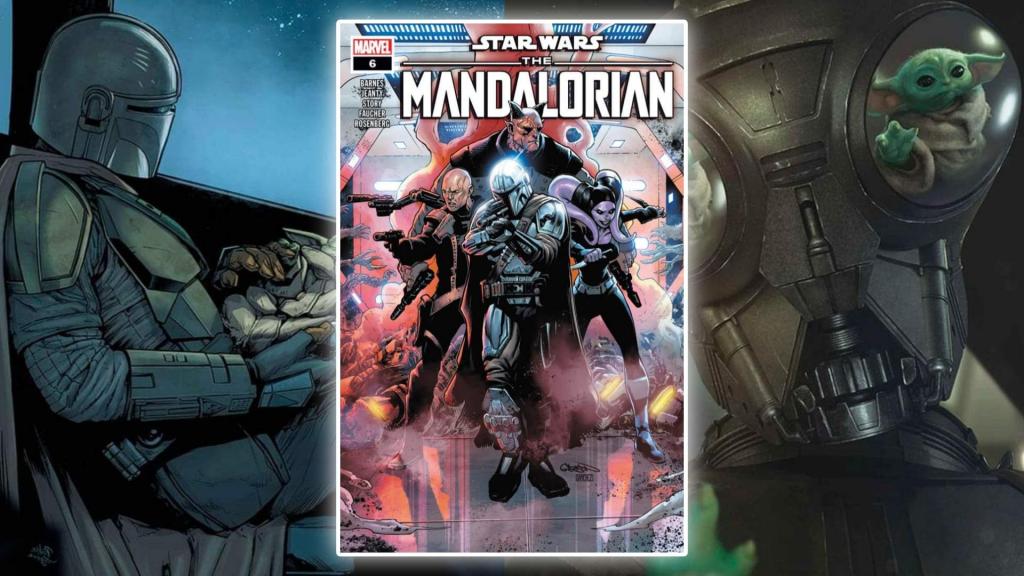 Rescate Mortal en el avance del cómic The Mandalorian&nbsp;#6