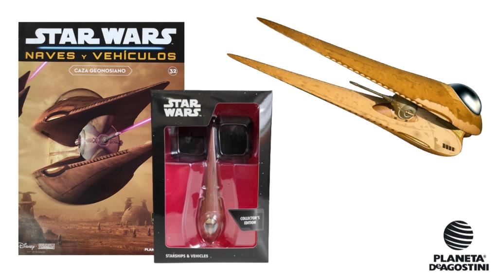 Coleccionable Star Wars Naves y Vehículos #32: Caza&nbsp;Geonosiano