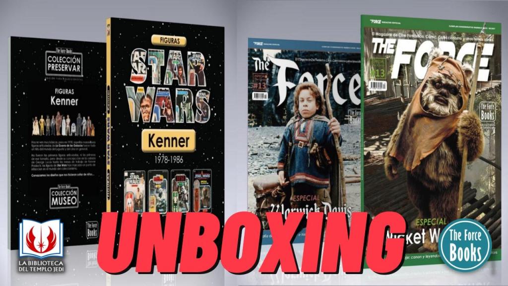 Unboxing Novedades Star Wars de la editorial The Force Books de Enero&nbsp;2023