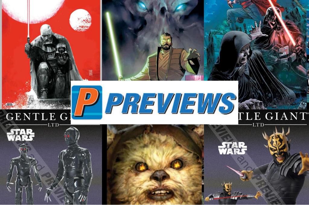 Novedades Star Wars del Catálogo Previews de Febrero&nbsp;2023