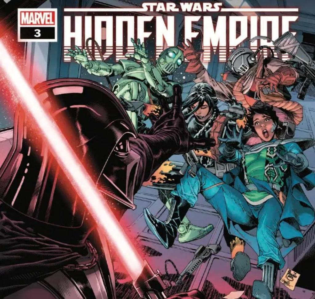 Vader a vida o muerte en el avance de Star Wars Hidden Empire&nbsp;#3