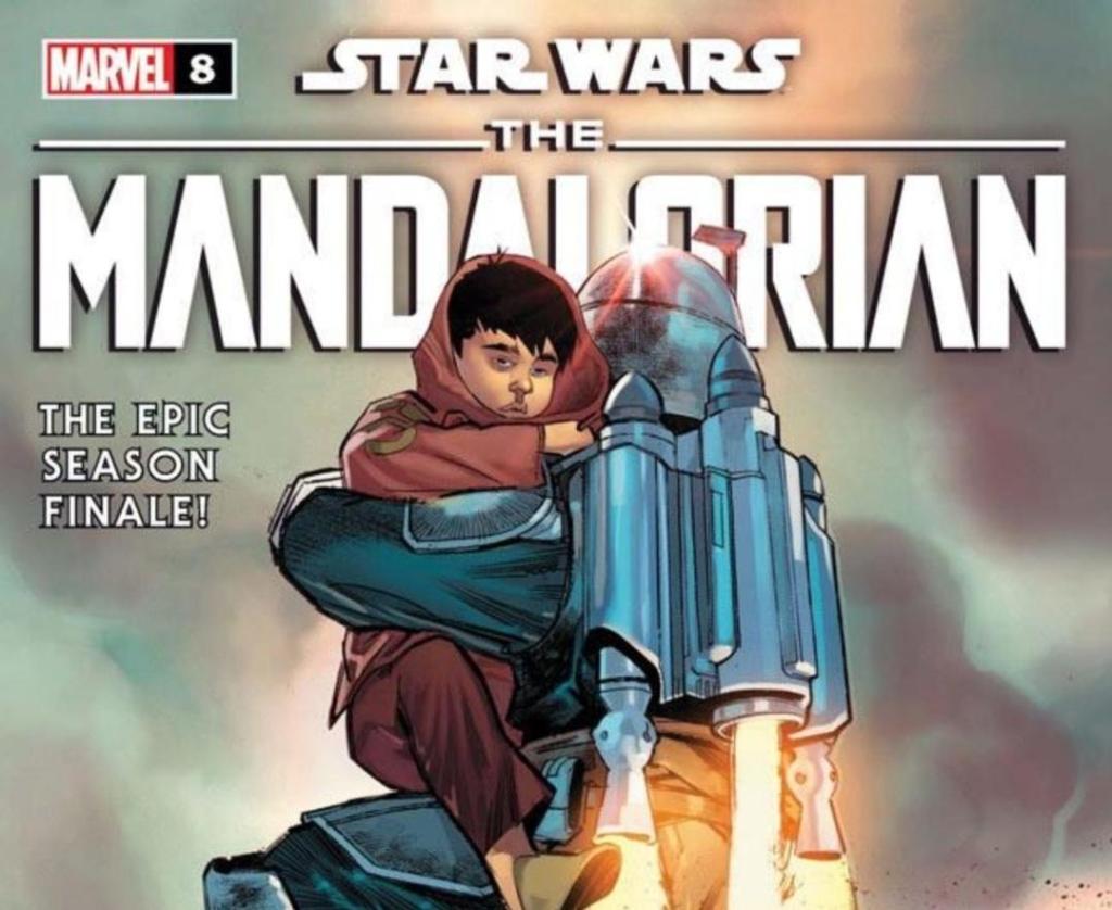 Misión de Rescate en el avance del cómic Star Wars The Mandalorian&nbsp;#8