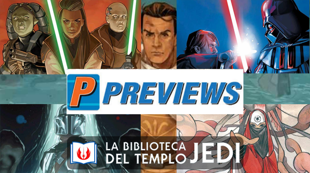 Novedades Star Wars del catálogo de Previews de Septiembre&nbsp;2023