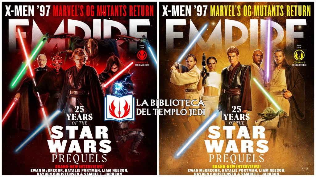 Las portadas de Empire por el 25º aniversario de las&nbsp;precuelas